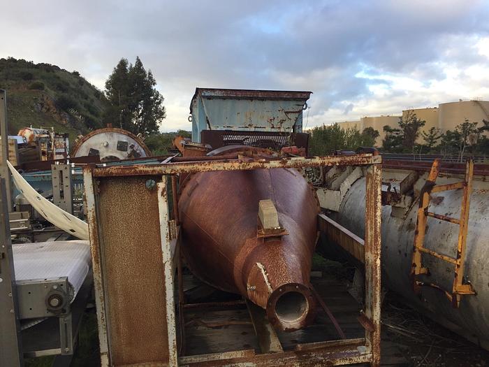 Used Separator, Cyclone, 60" X 120", C/st, Air, #S740944