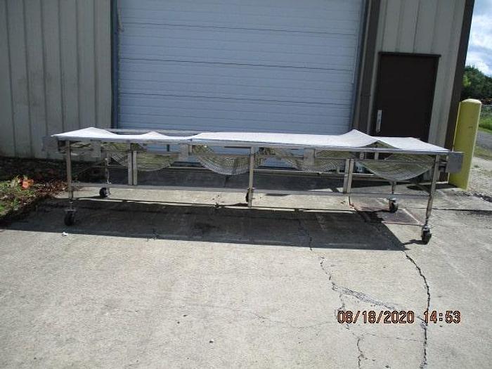 Used Conveyor, 40"Wx13'6"L, plastic belting