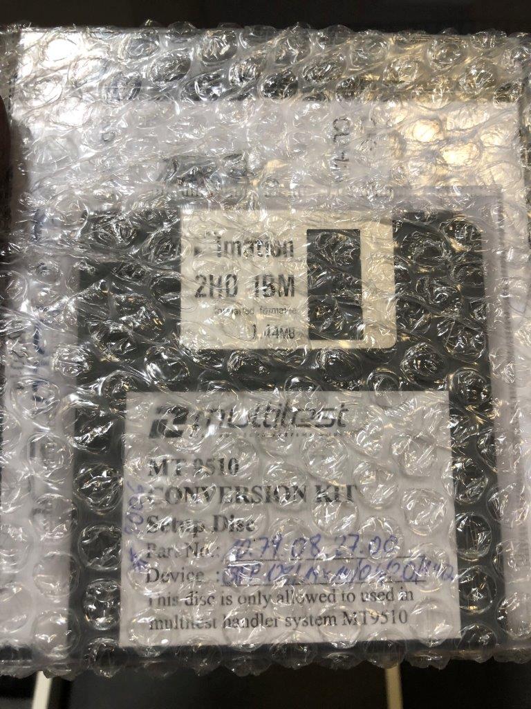 Used Multitest 128 LQFP 14x14x1.4mm Test handler change kit for MT9510 Handler