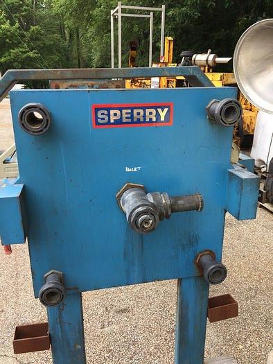 Used 25 CU. FT. SPERRY FILTER PRESS – 800 mm – CGR – PLATE SHIFTER – #8933