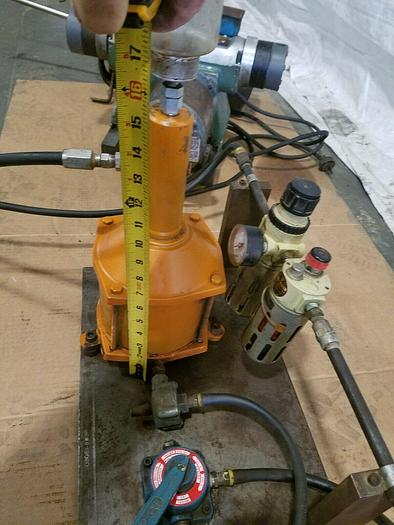 Used Pneumatic Hydraulic Control Unit