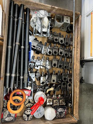 Used INDEX C 42 - TWIN SPINDLE - 3 TURRET CNC LATHE C axis Y axis