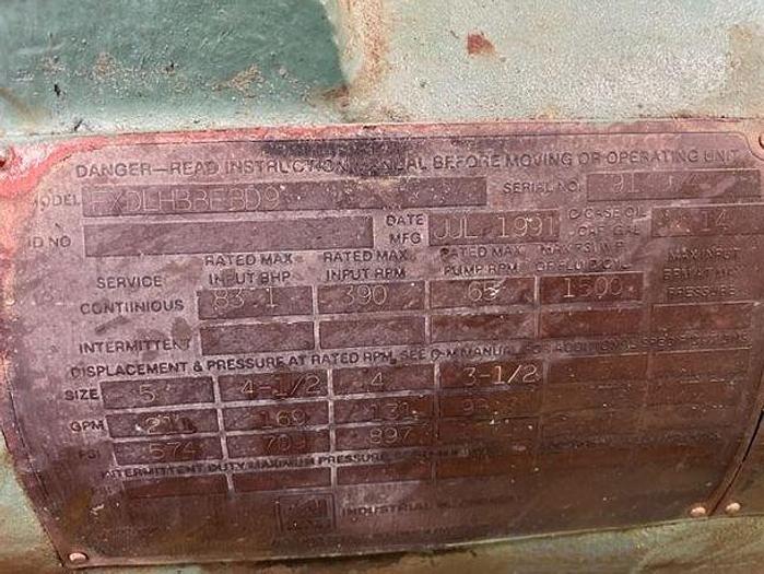 Used GARDNER DENVER 5X10 duplex