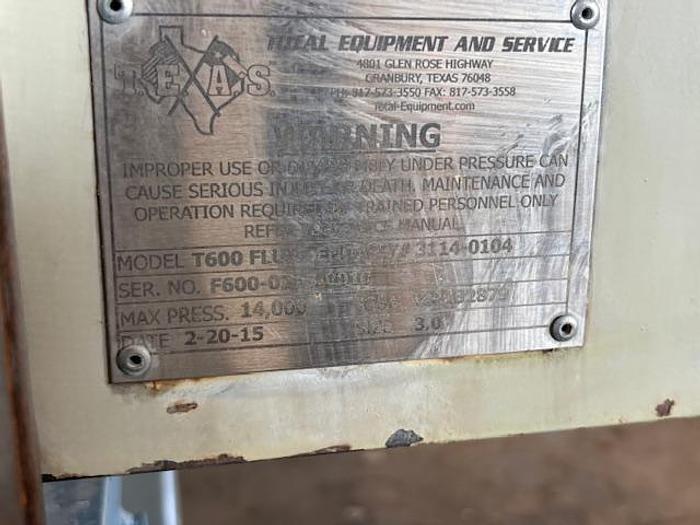2015 SPM/Propell 600 Shorty triplex pump