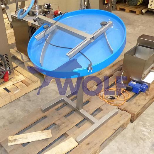 Used Powdering table WOLF Type WDRT-800.