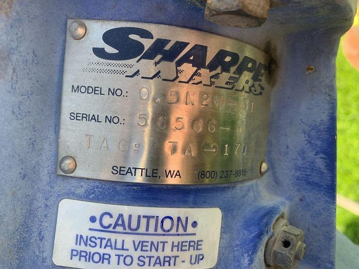 Used Tank, 2,000 Gallon, 316L Stainless Steel, UL 142, 5' X 14', Agitated #S743622