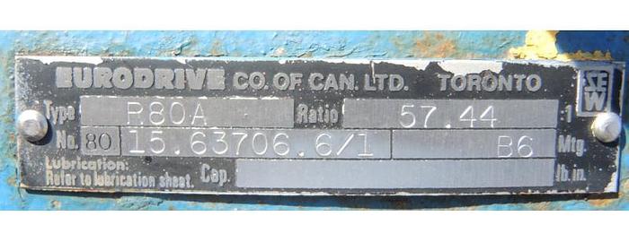 D'occasion USED ROTARY AIR LOCK VALVE, SIZE: 7" X 13", STAINLESS STEEL