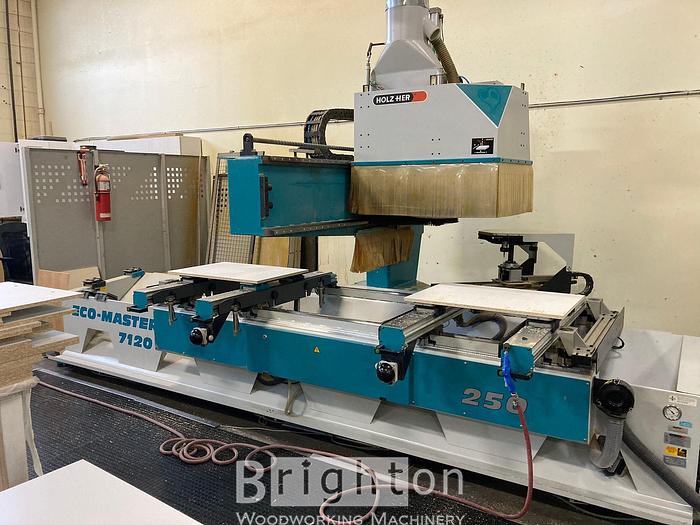Used 2002 Holzher 7120 Eco-Master used Pod/Rail CNC