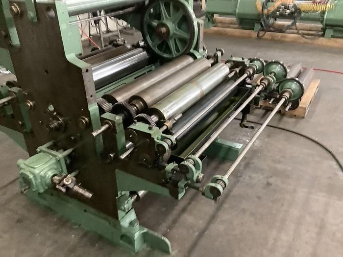 Used 31" W&H ALINA X 3 COLOR PRINTER FLEXOGRAPHIC PRINTING PRESS - PENDING