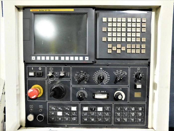 Used Johnford ST-60GX+CF 31″x54″ CNC Slant Bed Turning Center Fanuc I0-TD with Tooling