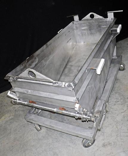 Used USED HOISTABLE DOUGH TROUGH
