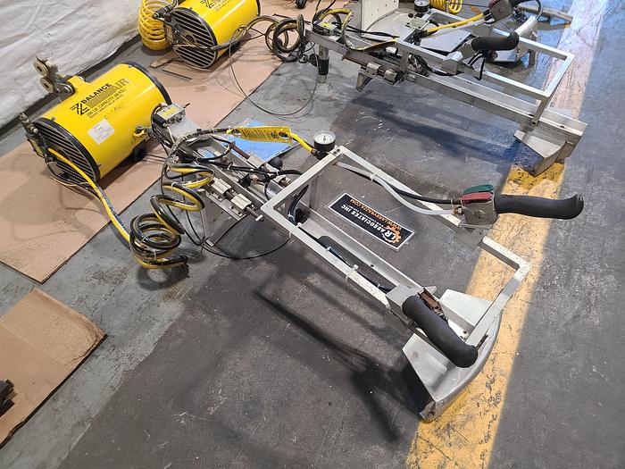 Used Zimmerman  200 Lb Air Balance Back Saving Heavy Lifting Hoist for Coil Stock