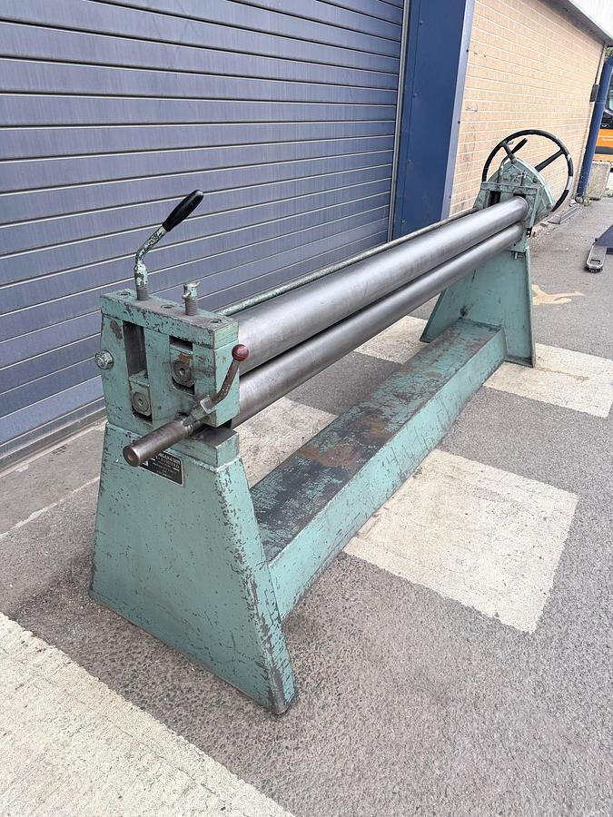 Used A J Morgan Manual Geared Pinch Bending Rolls
