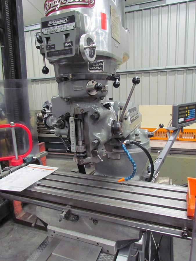 Used Bridgeport BR2 Turret Mill
