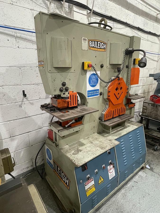 Used Baileigh SW-753 Hydraulic Steelworker