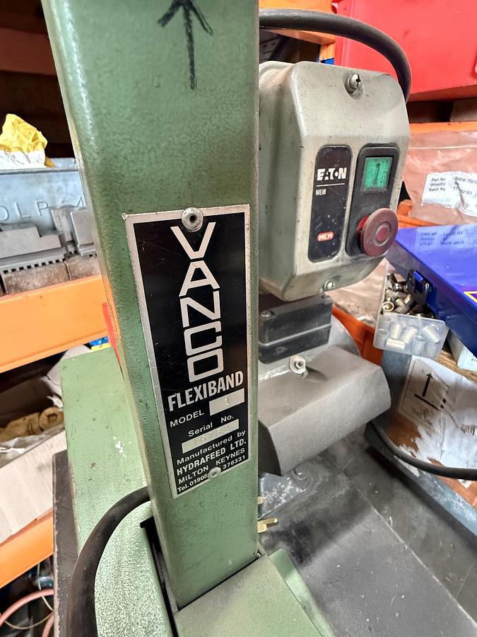 Used Vanco Flexiband 1 Belt Linisher