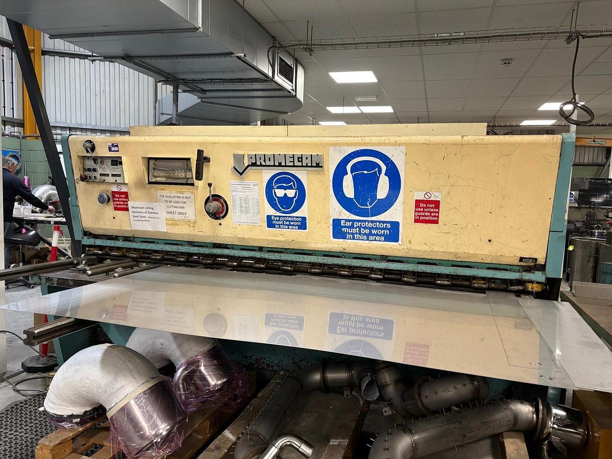 Used Promecam BRG31 A10 Hydraulic Shear