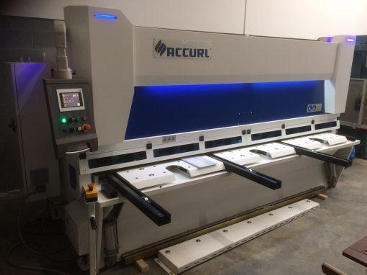 Accurl MS8 CNC Hydraulic Variable Rake Shears