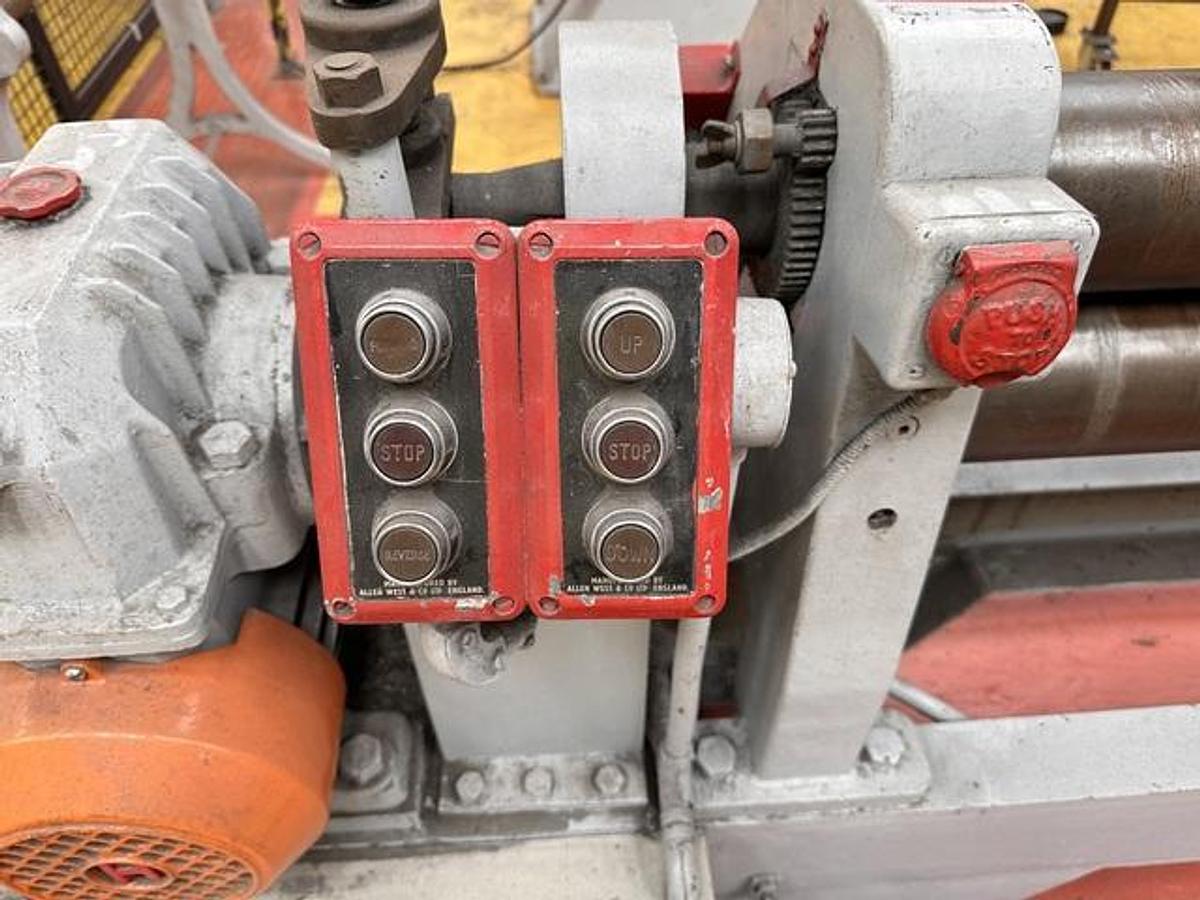 Used Steco SIP/3 Power Initial Pinch Bending Rolls