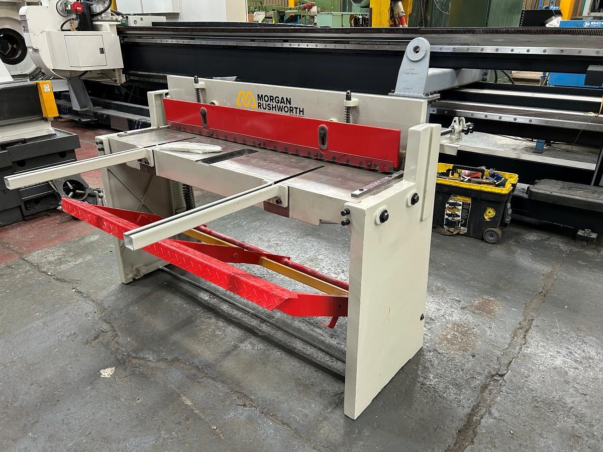 Used Morgan Rushworth ASTS 1320/1.6 Treadle Shear