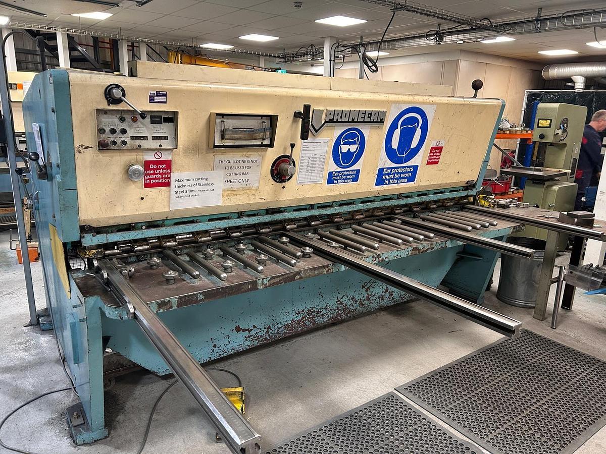 Used Promecam BRG31 A10 Hydraulic Shear