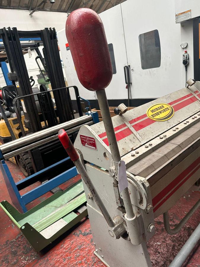 Used Morgan Rushworth BP50/16 Box & Pan Folder