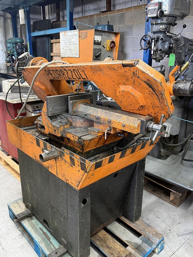Used Pedrazzoli Brown SN270 Mitre Bandsaw