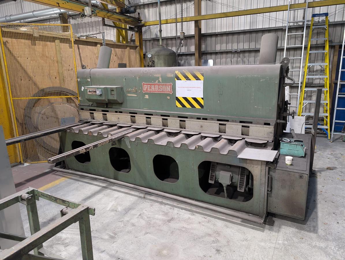 Used Pearson 1038TX Hydraulic Shear