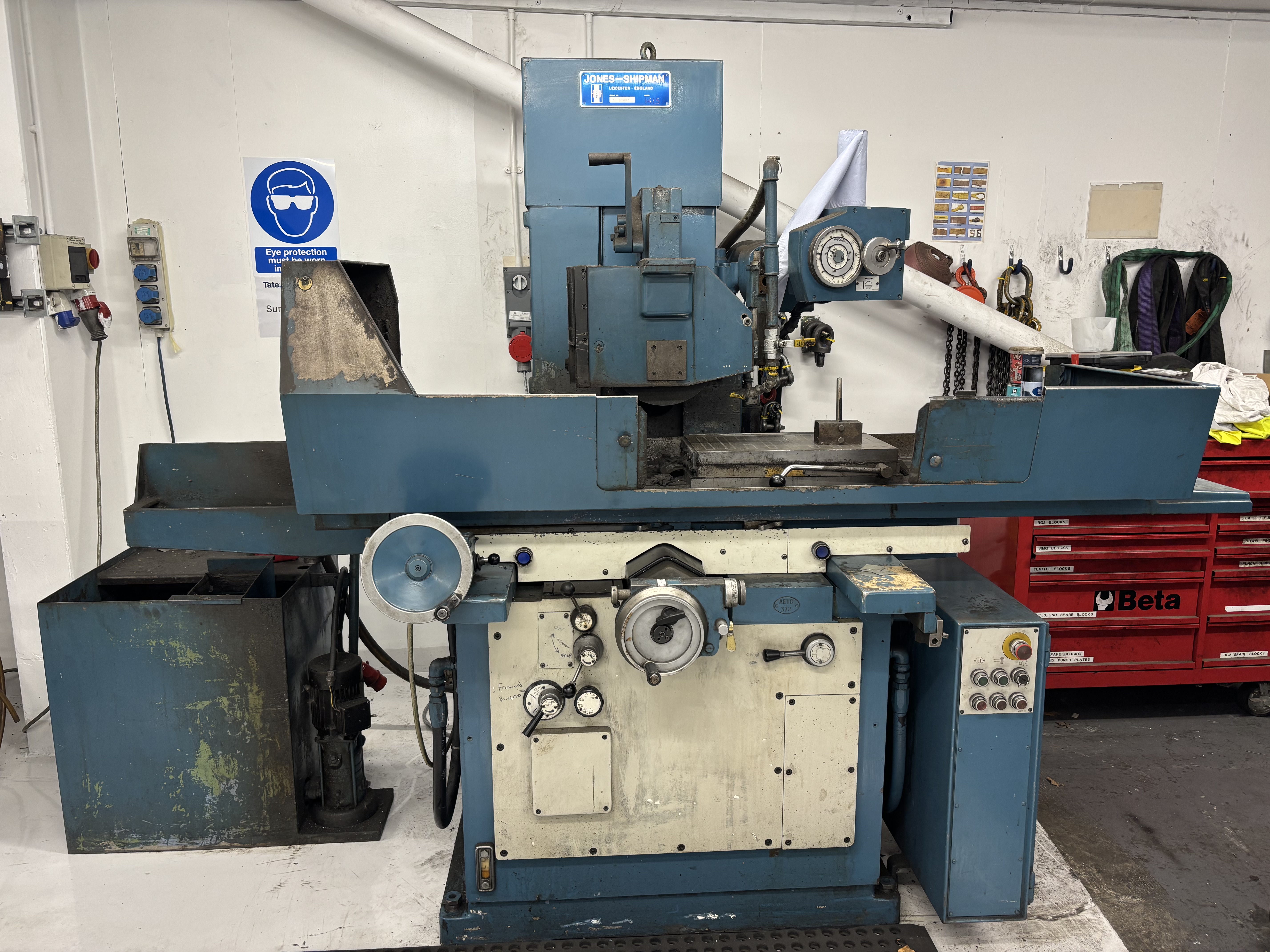 Used Jones & Shipman 1415 Hydraulic Surface Grinder