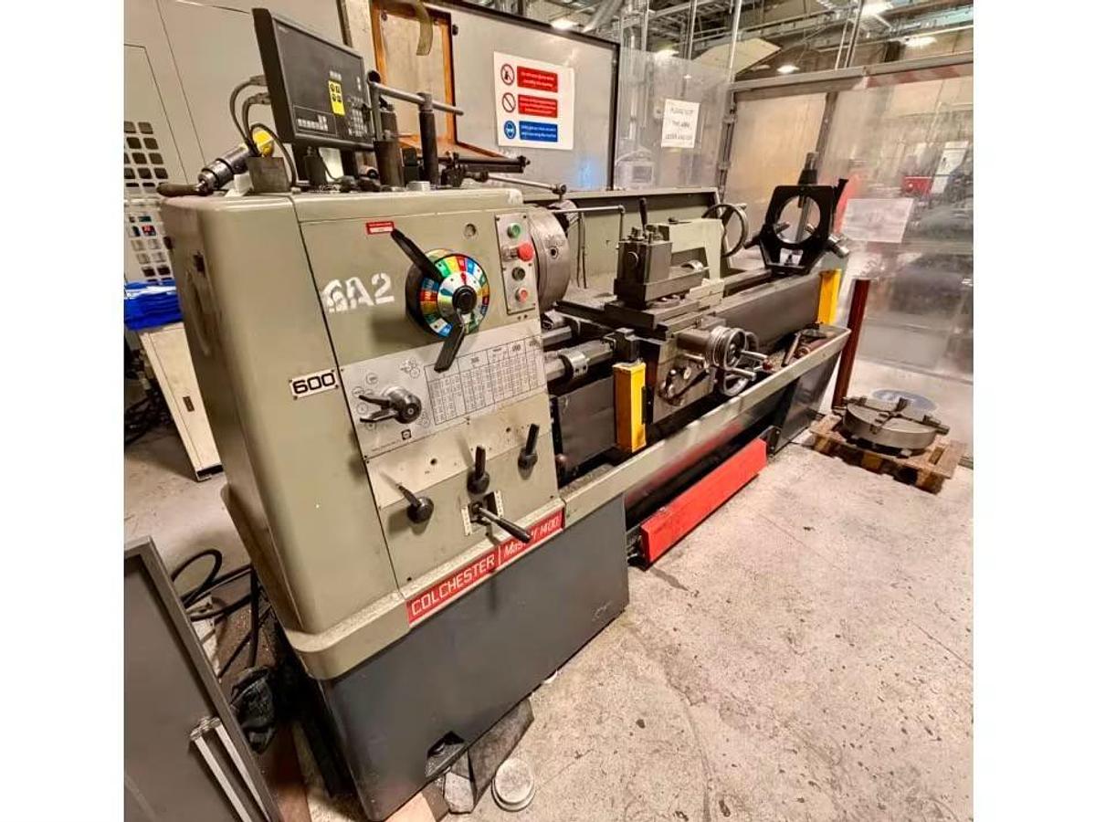 Used Colchester Mastiff 1400 Gap Bed centre Lathe