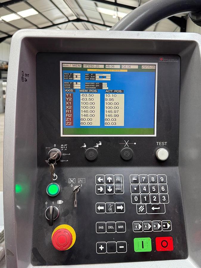Used Amada HFE 50-20 CNC Downstroke Pressbrake