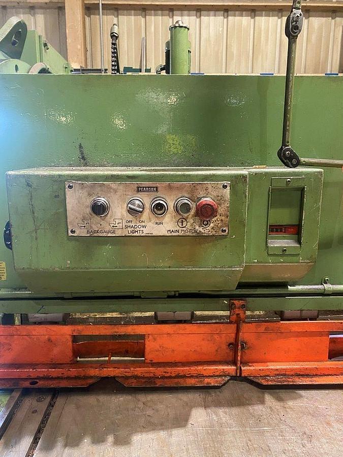 Used Pearson 2000×8 Hydraulic Shear