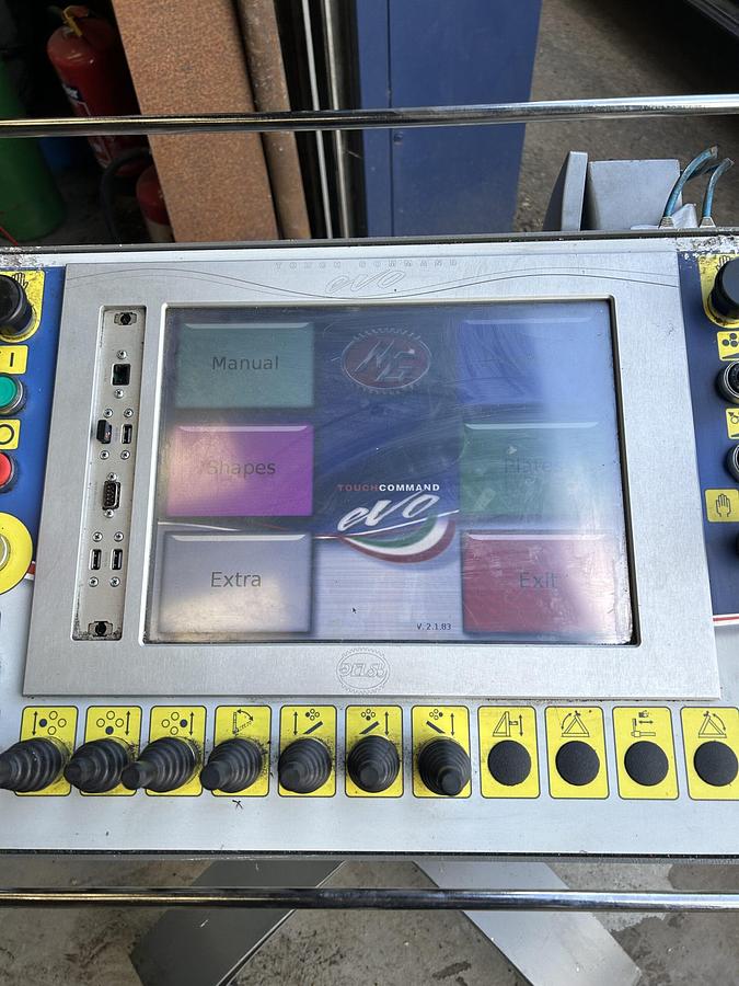 Used MG M1206P CNC 4 Roll Power Bending Rolls
