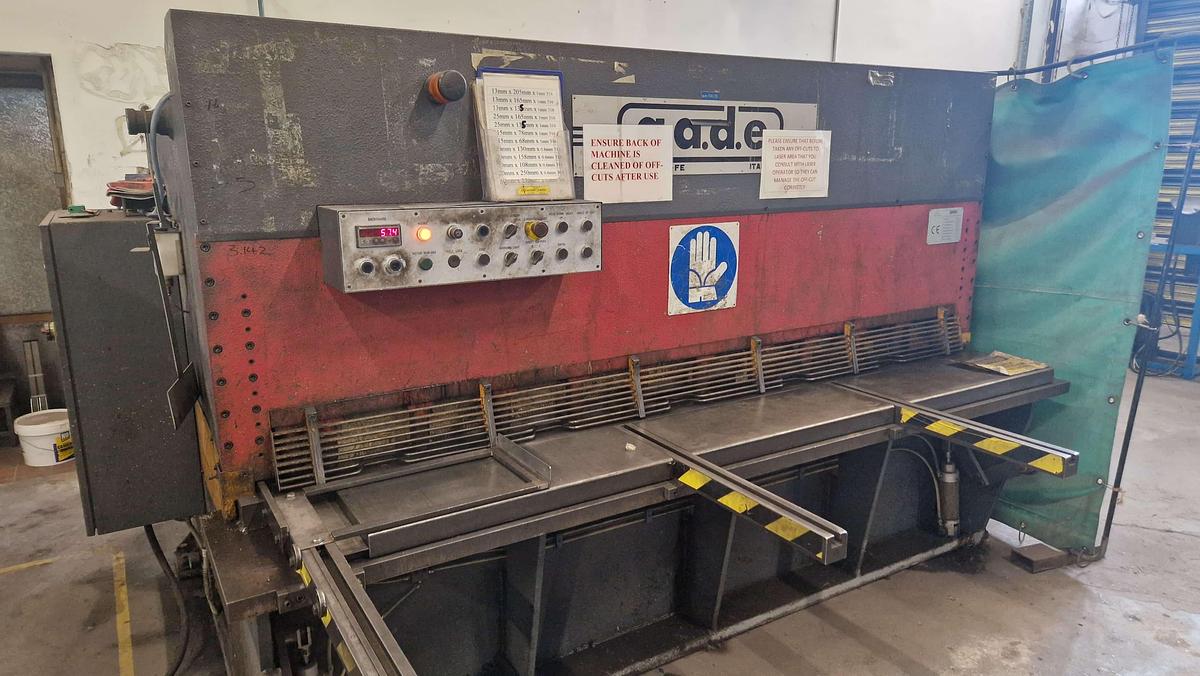 Used GADE CO-25/3 Hydraulic Shear