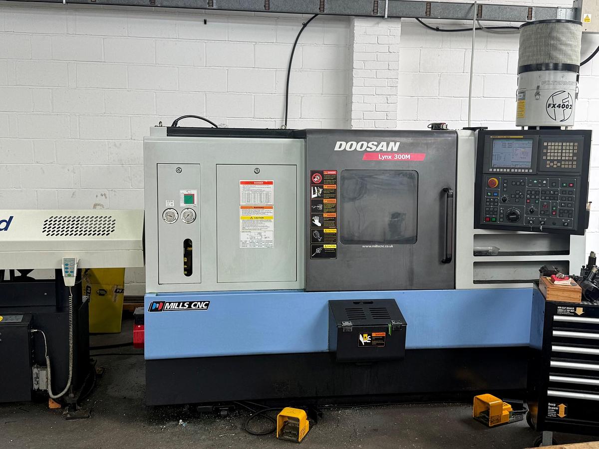 Used Doosan Lynx 300M CNC Lathe