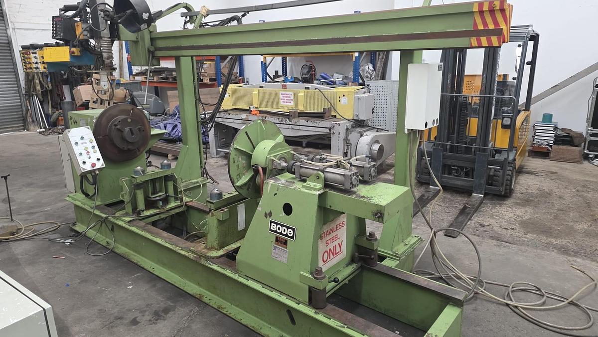 Used Bode Welding Lathe