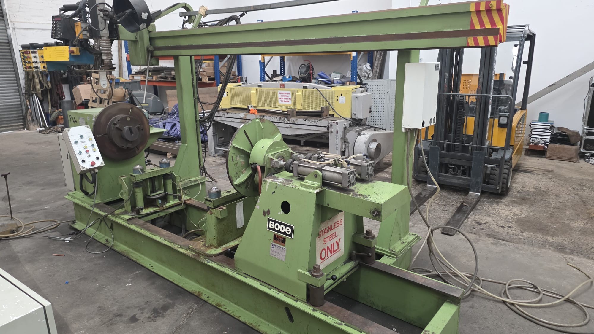 Used Bode Welding Lathe