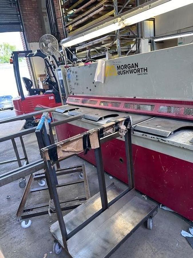 Used Morgan Rushworth HSGS 3100/6 Hydraulic Shear