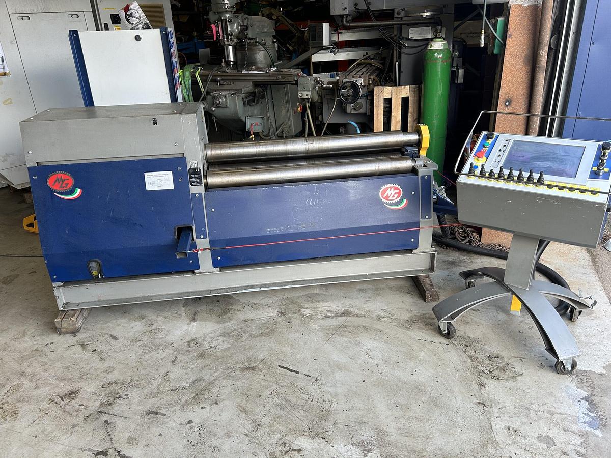 Used MG M1206P CNC 4 Roll Power Bending Rolls