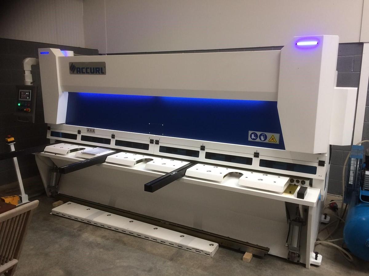 Accurl MS8 CNC Hydraulic Variable Rake Shears