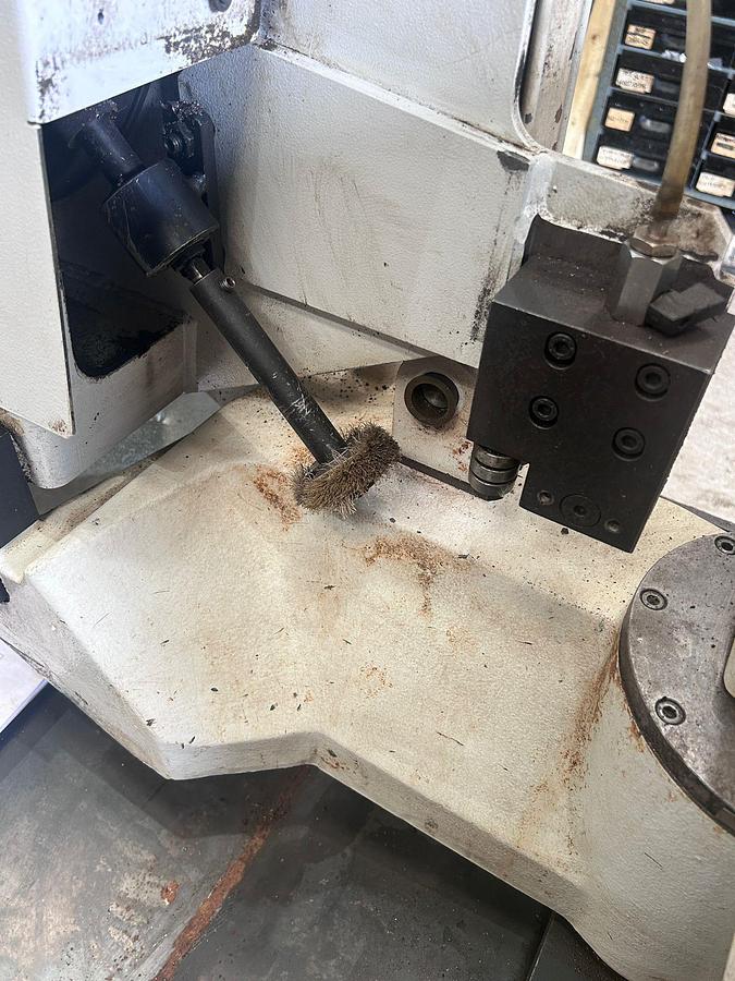 Used Macc 650 DI Semi-Auto Double Mitre Horizontal Bandsaw