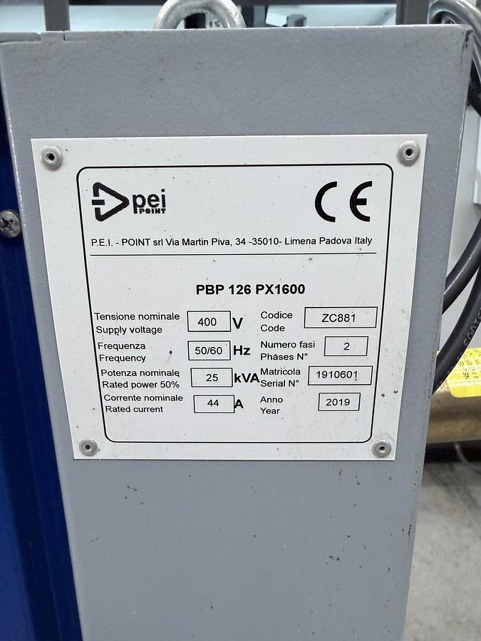 Used PEI PBP 126 PX1600 Spot Welder