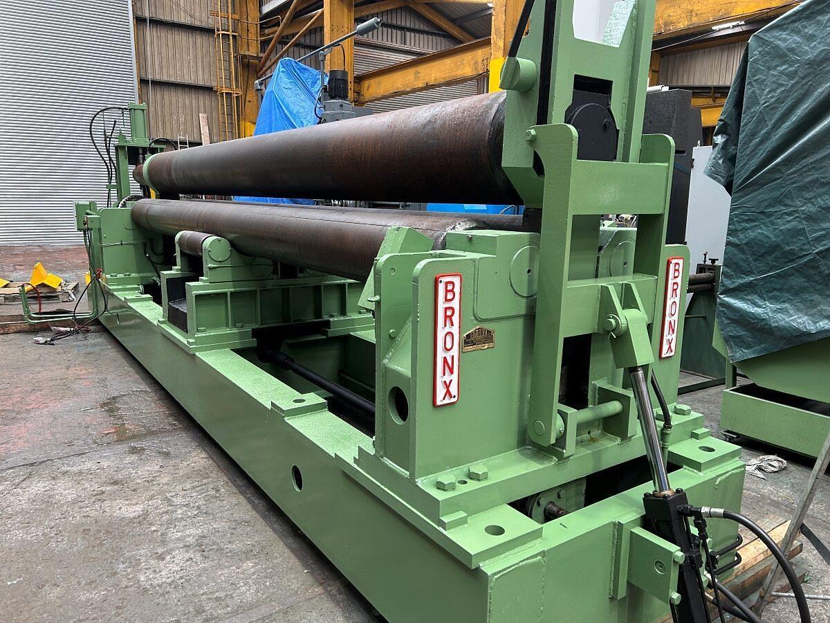Used Bronx Hydraulic Pyramid Bending Rolls