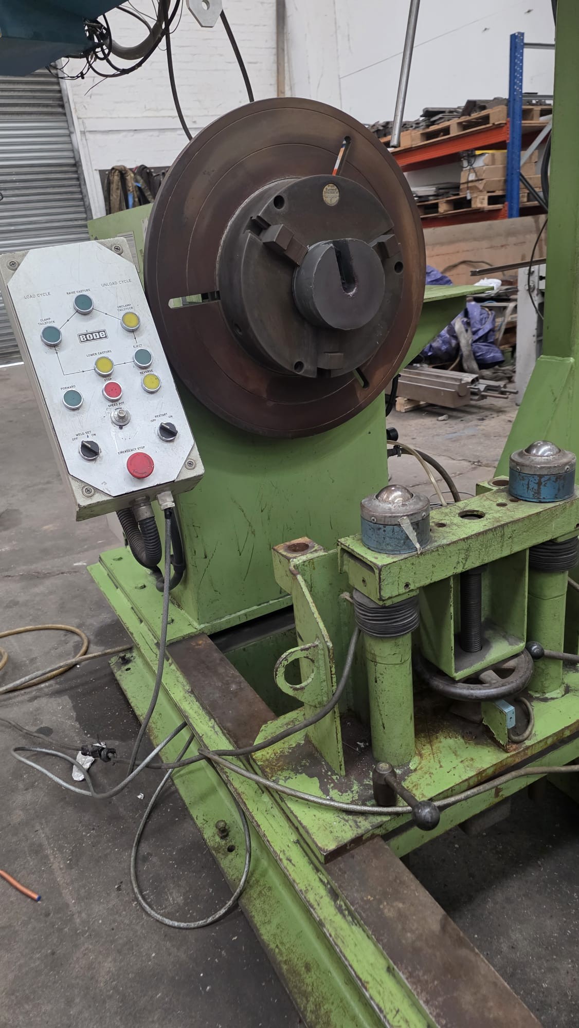 Used Bode Welding Lathe