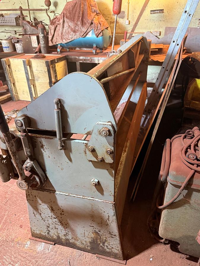 Used Morgan Rushworth BP100/14 Box & Pan Folder
