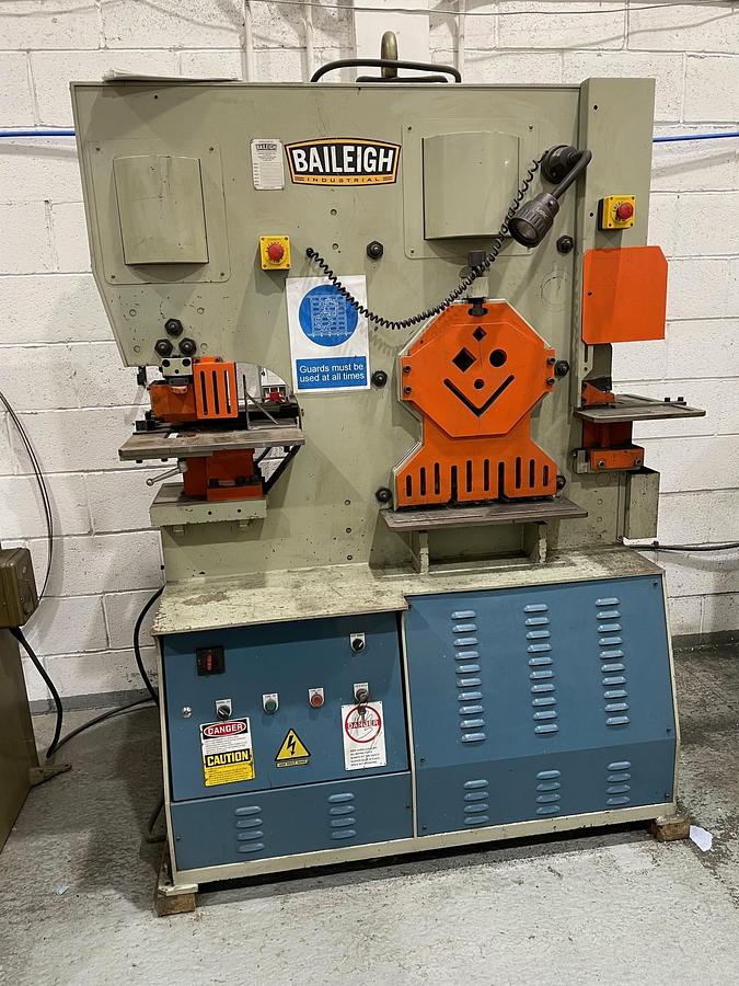 Used Baileigh SW-753 Hydraulic Steelworker