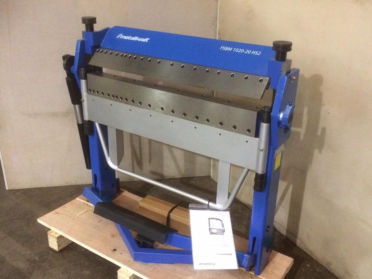Used FSBM 1020-20 S2 Box & Pan Folder