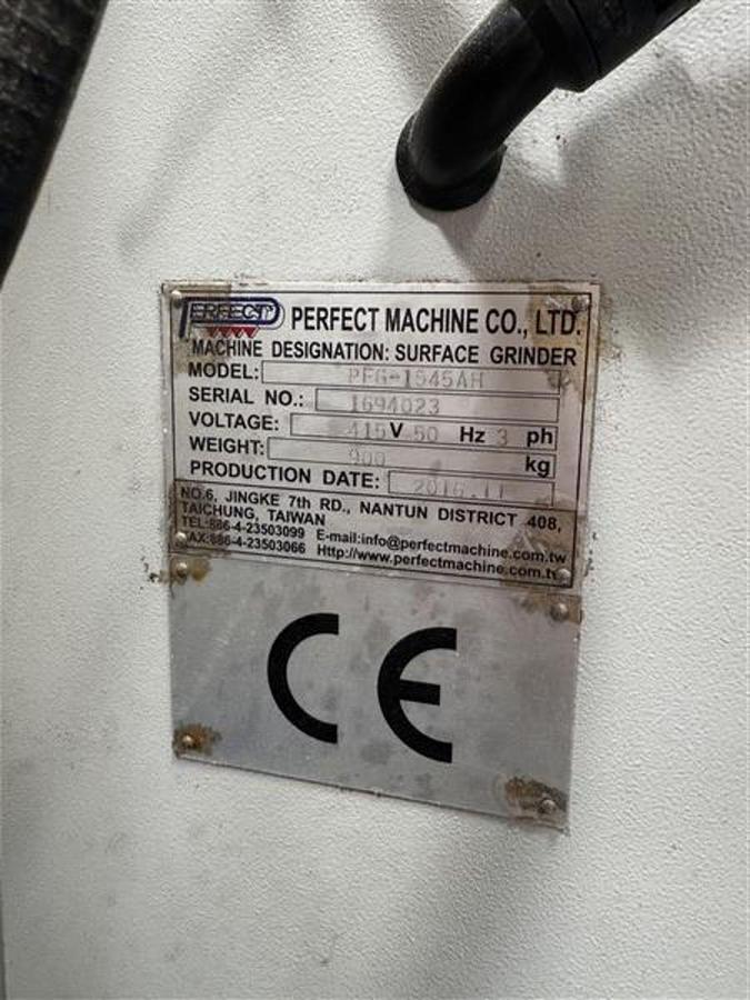 Used Perfect PFG-1545 AH Hydraulic Surface Grinder