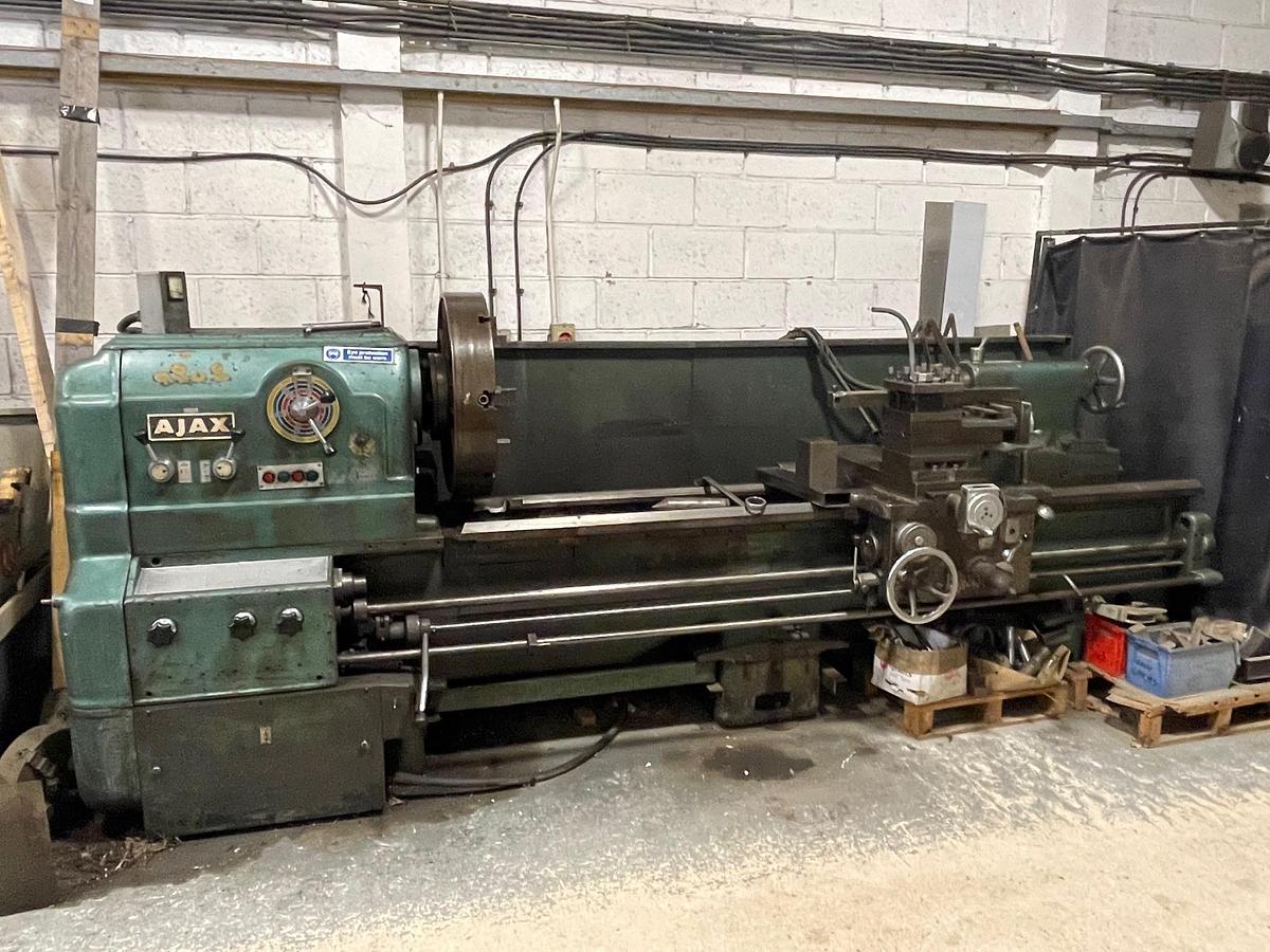 Used Ajax Gap Bed Centre Lathe