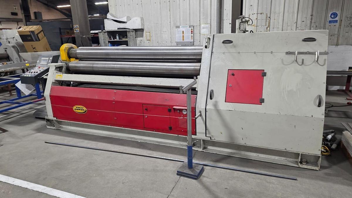 Used Morgan Rushworth DPBH-4 2550 280 Hydraulic Double Pinch Bending Rolls